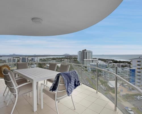 Aqua Vista Resort Maroochydore Balcony Views