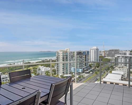 Aqua Vista Maroochydore Penthouse Balcony